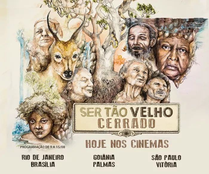 Filme SER TÃO VELHO CERRADO terá exibição na Chapada dos Veadeiros e em cinemas do Brasil