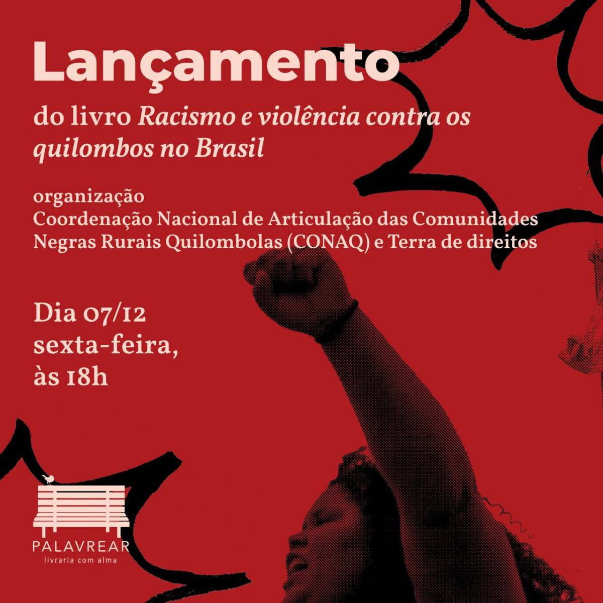 Próximos Lançamentos do Livro Racismo e Violência Contra Quilombos no Brasil- Acompanhe!