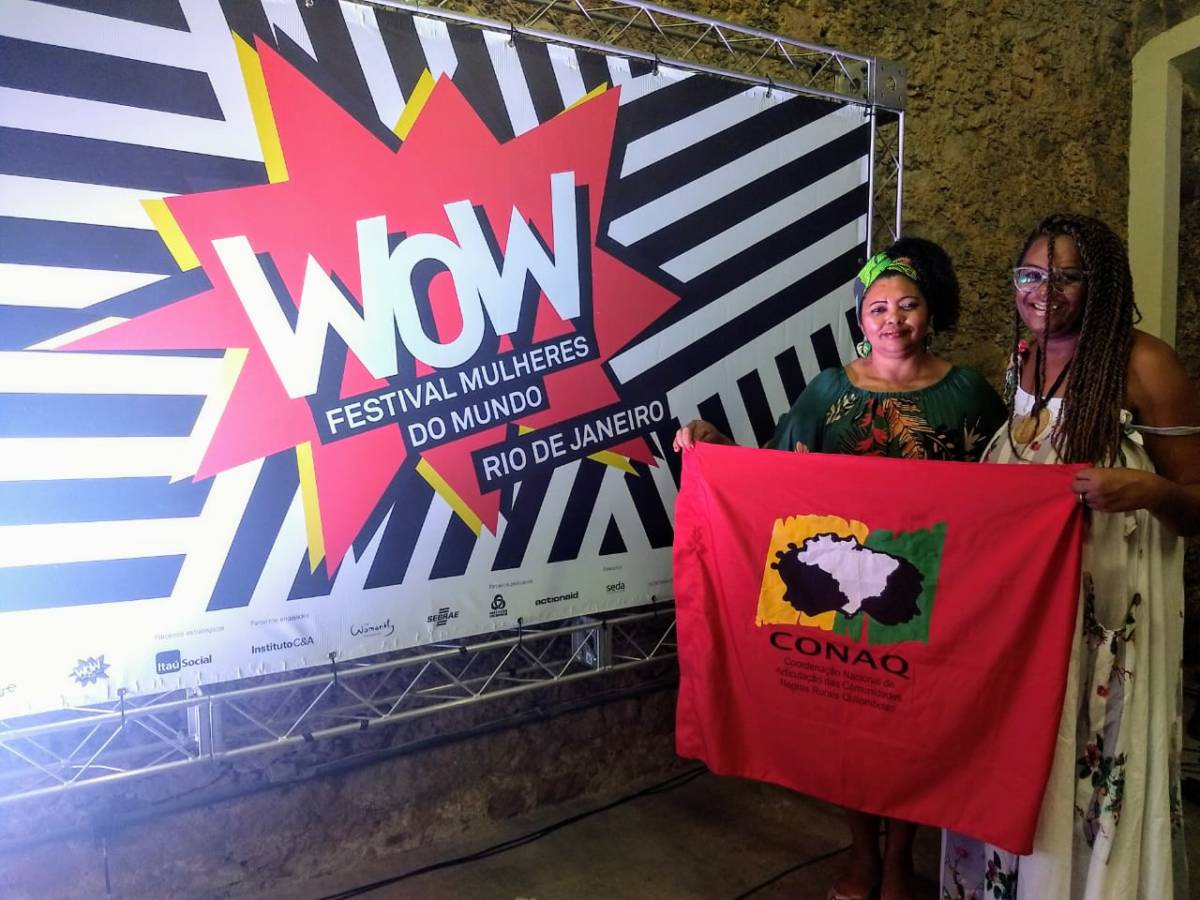 Festival WOW-Mulheres Do Mundo – MULHERES QUILOMBOLAS PRESENTES!