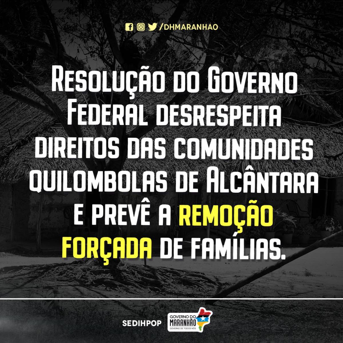 Governo do Maranhão defende direitos dos quilombolas de Alcântara