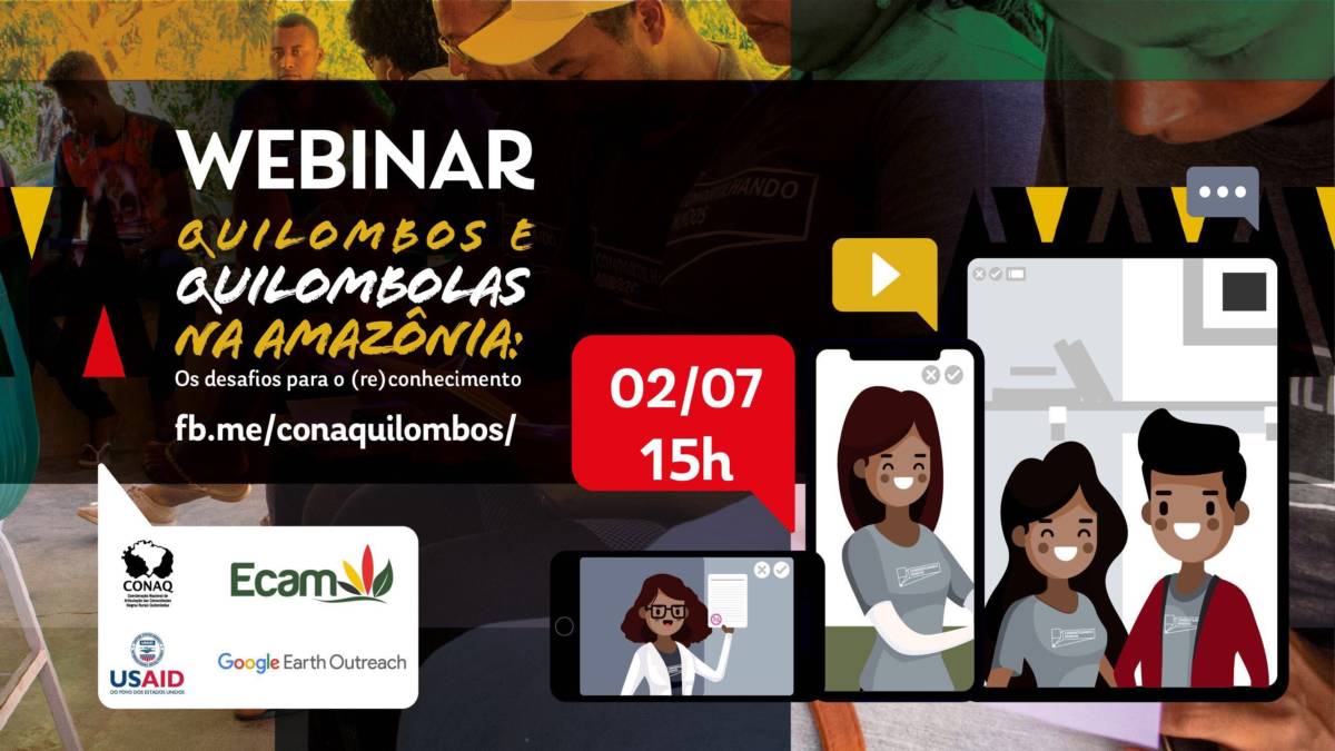 Conaq e Ecam promovem lançamento de estudo socioeconômico realizado em quilombos da Amazônia Legal