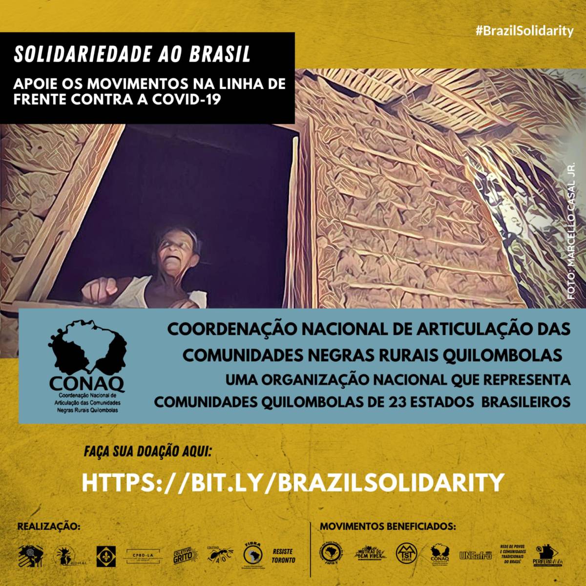 Comunidade brasileira no exterior se organiza para apoiar movimentos sociais na linha de frente no combate à Covid-19