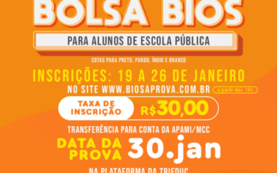 Bolsas BioS 2021: Oportunidade de  bolsa de estudo para quilombolas