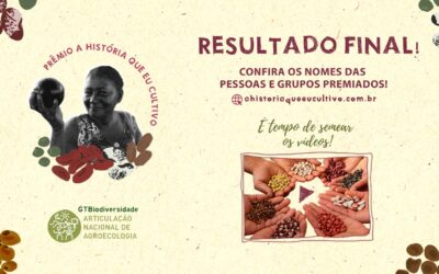 Com mais de 115 vídeos inscritos de todo o Brasil, Prêmio #AHistóriaQueEuCultivo divulga resultado final