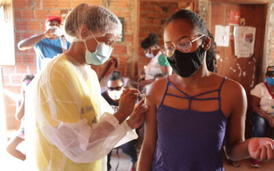 Retratos da situação da vacinação da Covid-19 nos quilombos