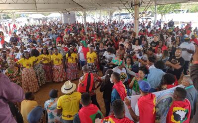 Aquilombar: em ato político CONAQ entrega carta aos presidenciáveis
