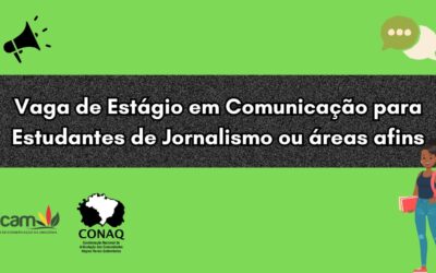 Vagas de Estágio em Comunicação para estudantes de Jornalismo ou áreas afins.📚🖊