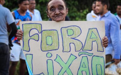Comunidades ancestrais do Pará protestam contra implantação de aterro sanitário
