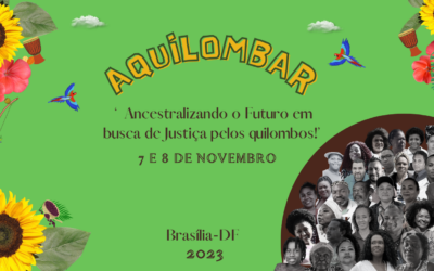 O Aquilombar representa a luta pela liberdade, resistência e resiliência dos quilombolas no Brasil